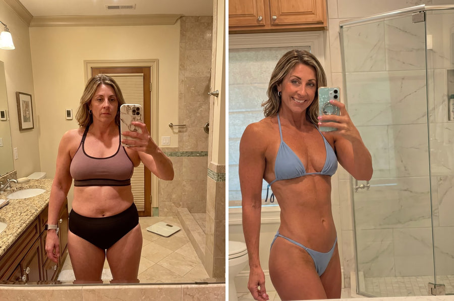 Before and after Night Burn