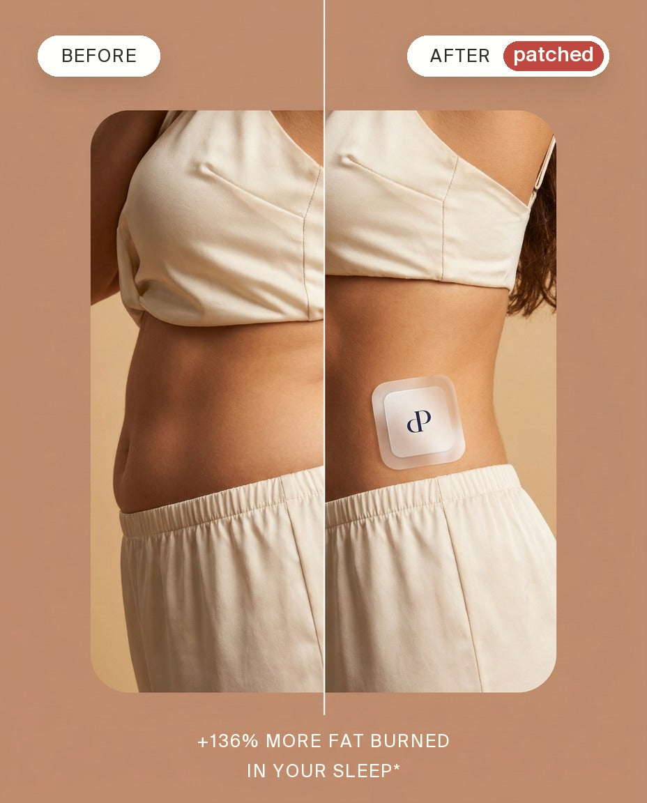 Waist before and after Night Burn